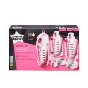 TOMMEE TIPPEE PUMP AND GO BREAST MILK STARTER SET 522628 1 X 2